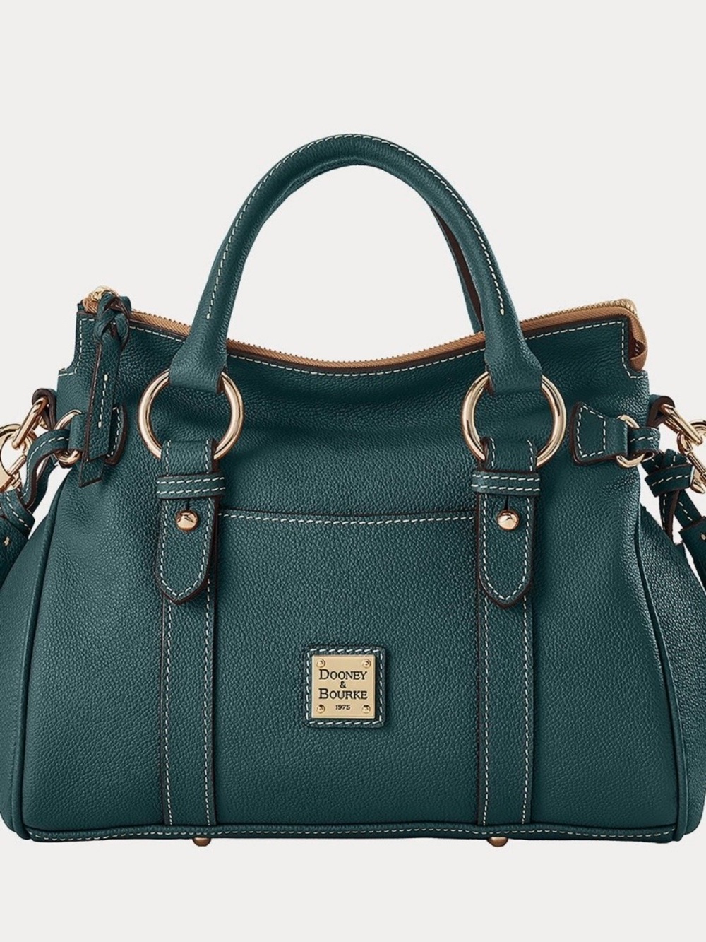 NEW Dooney & Bourke Sorrento Satchel 30 with Pockets - IVY
